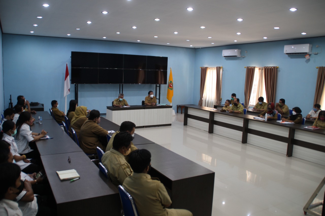 Rapat Staf ASN Diskominfopersantik Kab. Katinga